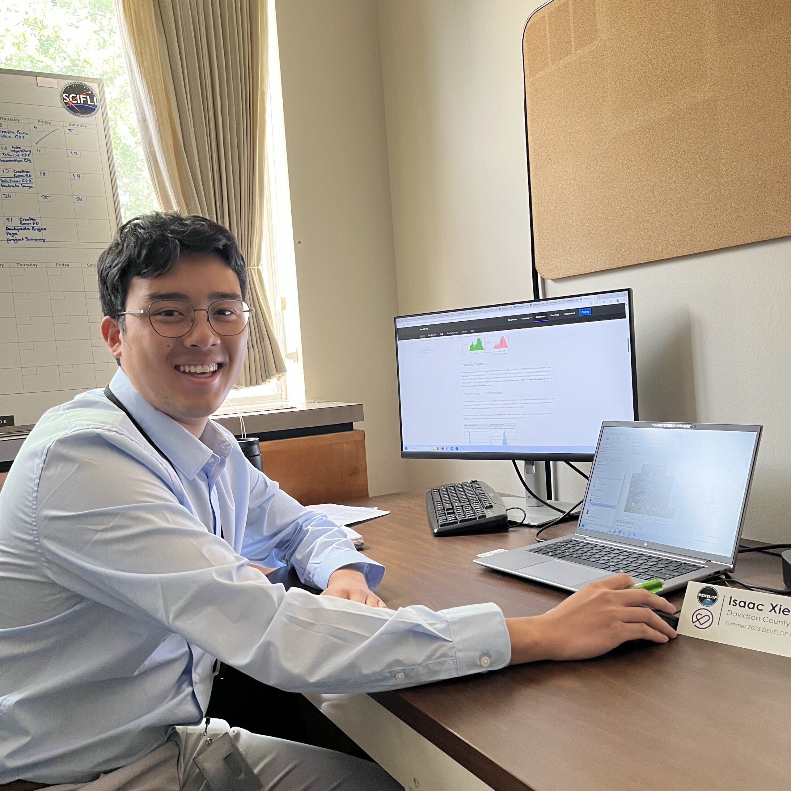 Isaac Xie, current second year EMAP student